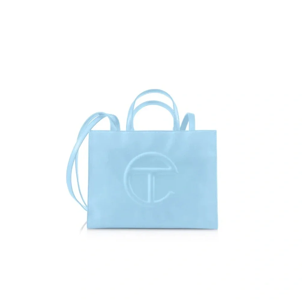Telfar pool Blue medium Tote Bag - Picture 2 of 5